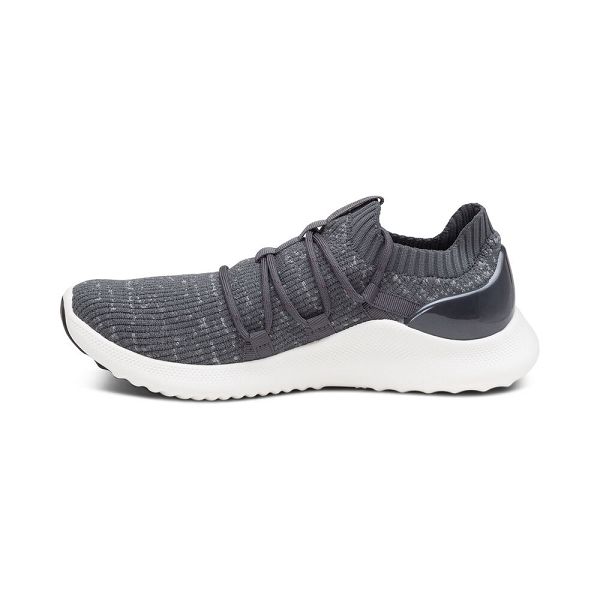 Aetrex Women's Dani Arch Support Sneakers - Charcoal | USA 0GC48SO